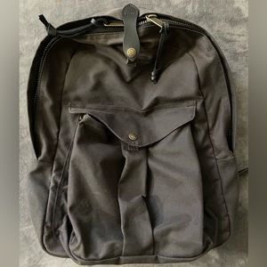 Filson Journeyman Tin Cloth Backpack Cinder Gray